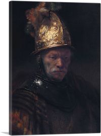 The Man with the Golden Helmet 1650-1-Panel-12x8x.75 Thick