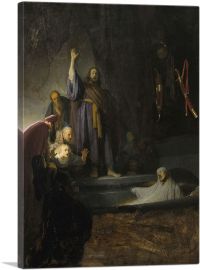 The Raising of Lazarus 1632-1-Panel-26x18x1.5 Thick