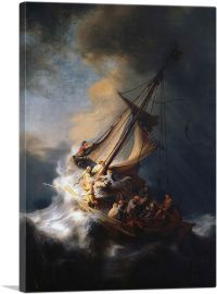 The Storm on the Sea of Galilee 1633-1-Panel-40x26x1.5 Thick