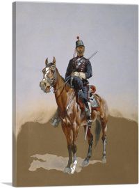 The Gendarme 1889-1-Panel-26x18x1.5 Thick