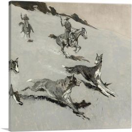 With The Wolfhounds 1902-1-Panel-26x26x.75 Thick