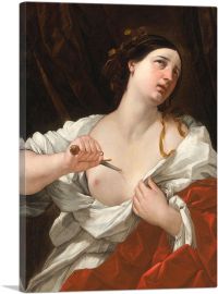 Lucretia With Knife-1-Panel-12x8x.75 Thick
