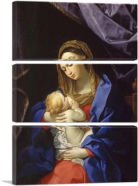 Madonna And Child 1628-3-Panels-90x60x1.5 Thick