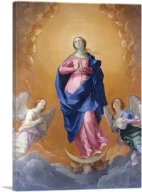 The Immaculate Conception 1627-1-Panel-18x12x1.5 Thick