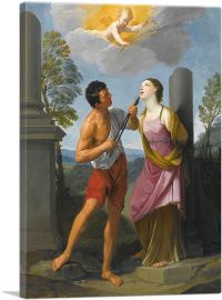 The Martyrdom Of Saint Apallonia-1-Panel-18x12x1.5 Thick