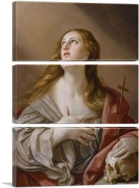 The Penitent Magdalene 1635-3-Panels-90x60x1.5 Thick