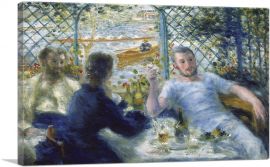 Lunch at the Restaurant Fournaise - The Rowers' Lunch 1875-1-Panel-26x18x1.5 Thick