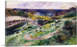 Road at Wargemont 1879-1-Panel-40x26x1.5 Thick