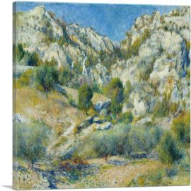 Rocky Crags at L'Estaque 1882-1-Panel-18x18x1.5 Thick