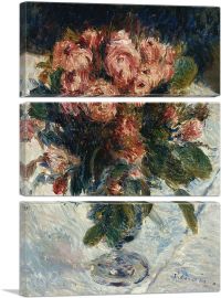 Roses 1890-3-Panels-60x40x1.5 Thick