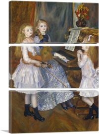 The Daughters of Catulle Mendes 1888-3-Panels-60x40x1.5 Thick