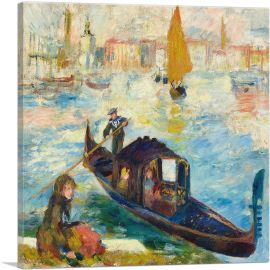 The Grand Canal Venice 1881-1-Panel-18x18x1.5 Thick