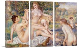 The Large Bathers 1887-3-Panels-90x60x1.5 Thick
