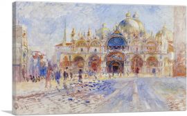 The Piazza San Marco in Venice 1881-1-Panel-26x18x1.5 Thick