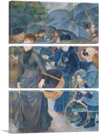 The Umbrellas 1886-3-Panels-60x40x1.5 Thick