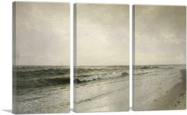Quiet Seascape 1883-3-Panels-90x60x1.5 Thick