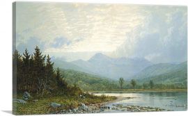 Sunset Mount Chocorua New Hampshire 1872-1-Panel-12x8x.75 Thick
