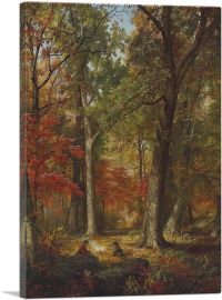 Autumn Woods 1865-1-Panel-18x12x1.5 Thick