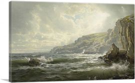 Crashing Waves 1890-1-Panel-12x8x.75 Thick