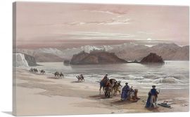 Isle Of Graia Gulf Of Akabah Arabia Petraea 1839-1-Panel-26x18x1.5 Thick