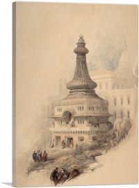 Oriental Scene 1838-1-Panel-26x18x1.5 Thick
