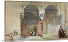Porch Of The Great Mosque At Cordoba Spain 1833-1-Panel-12x8x.75 Thick