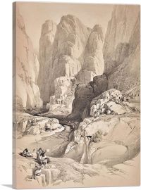The Holy Land Syria Idumea Arabia Passage 1843-1-Panel-26x18x1.5 Thick