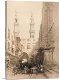 The Holy Land Syria Idumea Arabia Town 1842-1-Panel-12x8x.75 Thick
