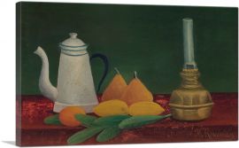 Still-Life With Teapot and Fruit 1910-1-Panel-18x12x1.5 Thick