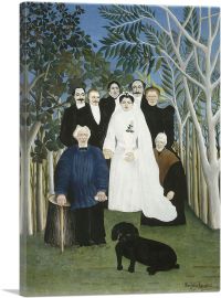 The Wedding Party 1905-1-Panel-18x12x1.5 Thick