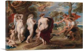 The Judgment of Paris 1630-1-Panel-18x12x1.5 Thick