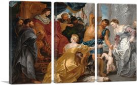 The Judgment of Solomon-3-Panels-60x40x1.5 Thick