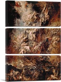 War in Heaven-3-Panels-60x40x1.5 Thick
