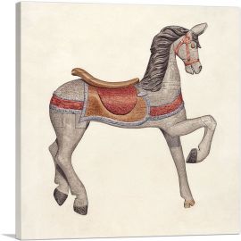 Carousel Horse-1-Panel-12x12x1.5 Thick