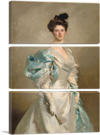 Mary Crowninshield Endicott Chamberlain 1902-3-Panels-60x40x1.5 Thick