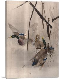 Ducks In The Rushes-1-Panel-26x18x1.5 Thick