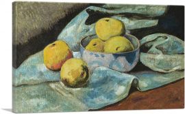 Apple Composition And Torchon Blue 1910-1-Panel-12x8x.75 Thick