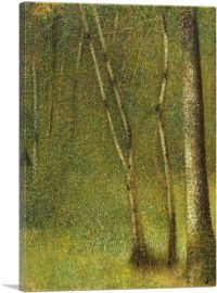 The Forest at Pontaubert 1881-1-Panel-26x18x1.5 Thick