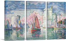 Port of La Rochelle 1921-3-Panels-90x60x1.5 Thick