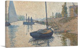 The Ponton de la Felicite 1886-1-Panel-40x26x1.5 Thick