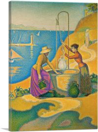 Women at the Well 1892-1-Panel-18x12x1.5 Thick