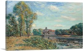 Afternoon In Moret 1891-1-Panel-12x8x.75 Thick