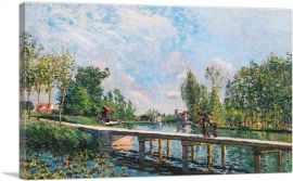 The Gateway Loal Canal Shoreline 1886-1-Panel-12x8x.75 Thick