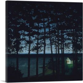 Fisherman's Cottage 1906-1-Panel-12x12x1.5 Thick