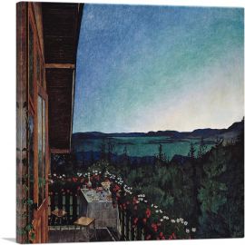 Summer Night 1899-1-Panel-18x18x1.5 Thick
