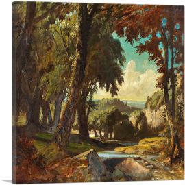 Romantic Landscape-1-Panel-12x12x1.5 Thick