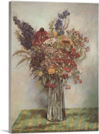 Flowers 1908-1-Panel-12x8x.75 Thick