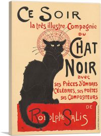 La tournee du Chat Noir 1896-1-Panel-18x12x1.5 Thick