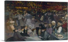 Le Bal Du 14 Juillet 1889-1-Panel-12x8x.75 Thick
