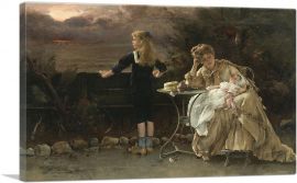 Mother And Her Children 1883-1-Panel-40x26x1.5 Thick